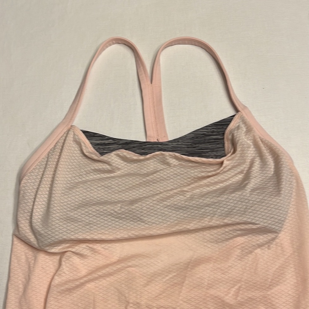 7. Lululemon CYB Tank Top Baby Pink - Picture 2 of 4